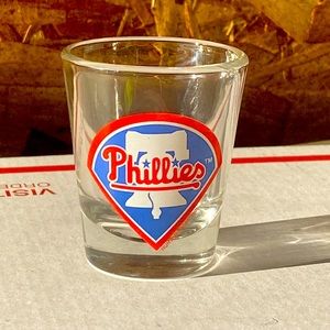 Phillies shot glass